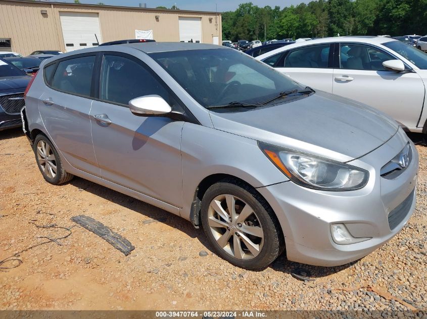 2013 Hyundai Accent Se VIN: KMHCU5AE9DU128773 Lot: 39470764