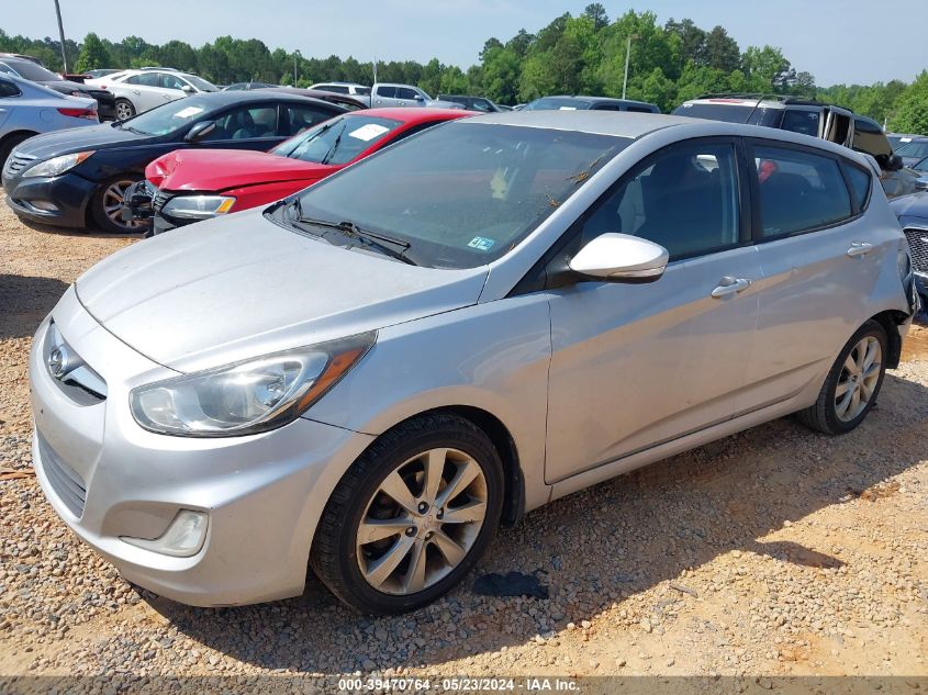 2013 Hyundai Accent Se VIN: KMHCU5AE9DU128773 Lot: 39470764