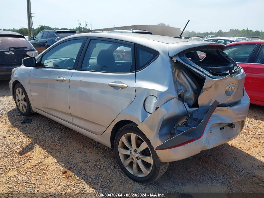 2013 Hyundai Accent Se VIN: KMHCU5AE9DU128773 Lot: 39470764