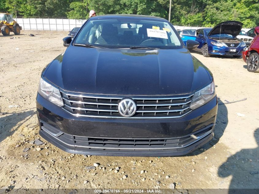 2017 Volkswagen Passat 1.8T S VIN: 1VWAT7A3XHC047833 Lot: 39470766