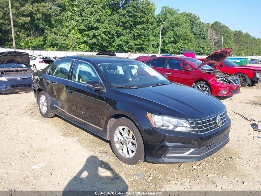 2017 VOLKSWAGEN PASSAT S - 1VWAT7A3XHC047833