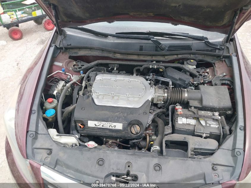 2011 Honda Accord 3.5 Ex-L VIN: 1HGCP3F85BA021786 Lot: 39470768