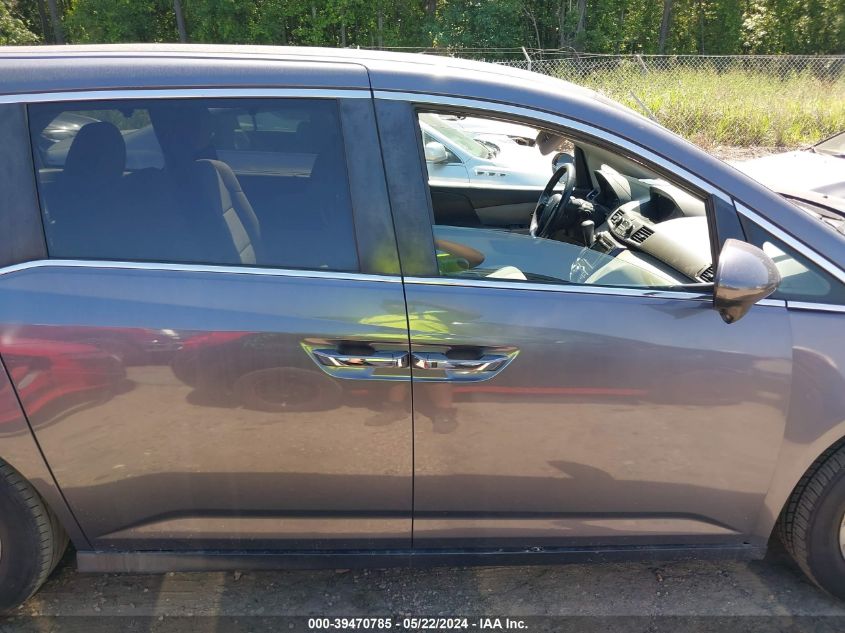 2016 Honda Odyssey Se VIN: 5FNRL5H31GB078163 Lot: 39470785