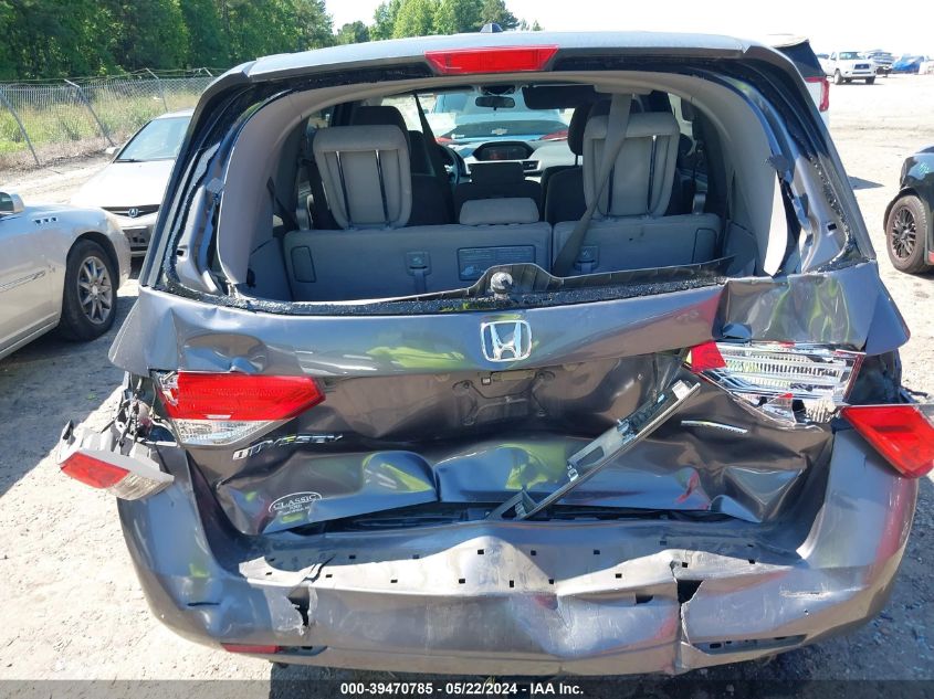 2016 Honda Odyssey Se VIN: 5FNRL5H31GB078163 Lot: 39470785