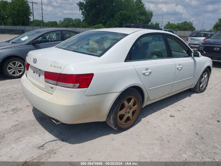 2006 Hyundai Sonata Gls V6/Lx V6 VIN: 5NPEU46F16H135318 Lot: 39470806