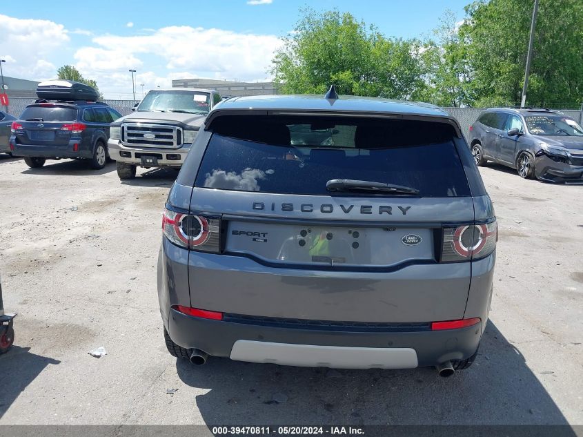 2017 Land Rover Discovery Sport Hse Lux VIN: SALCT2BG7HH672752 Lot: 39470811