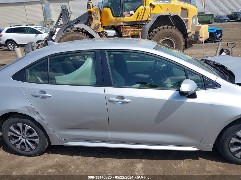 2022 TOYOTA COROLLA HYBRID LE - JTDEAMDEXN3001405