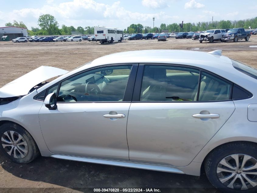 2022 TOYOTA COROLLA HYBRID LE - JTDEAMDEXN3001405