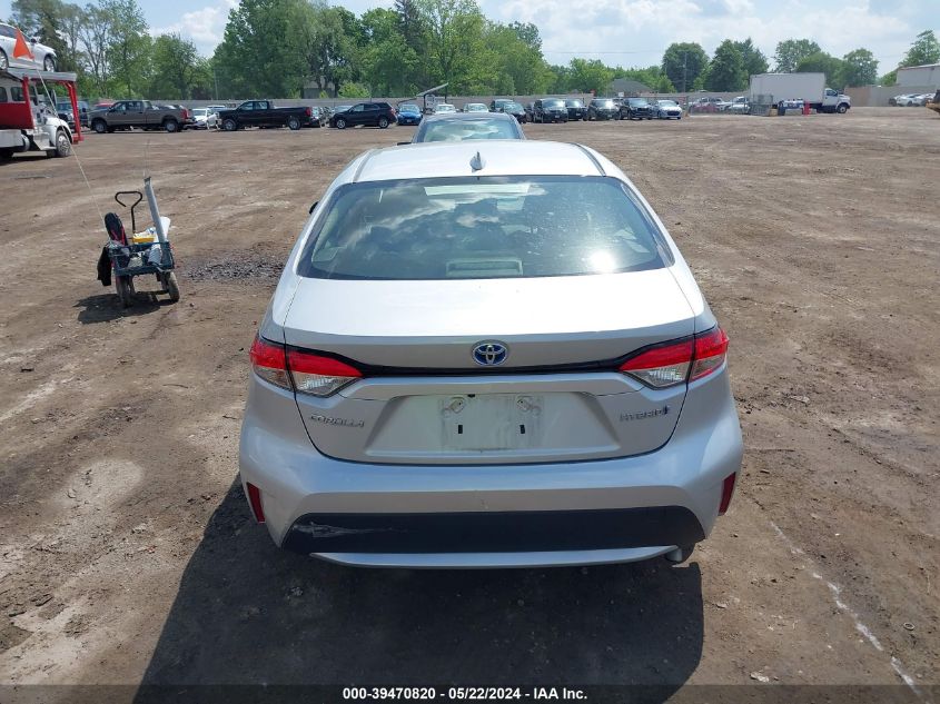 2022 TOYOTA COROLLA HYBRID LE - JTDEAMDEXN3001405