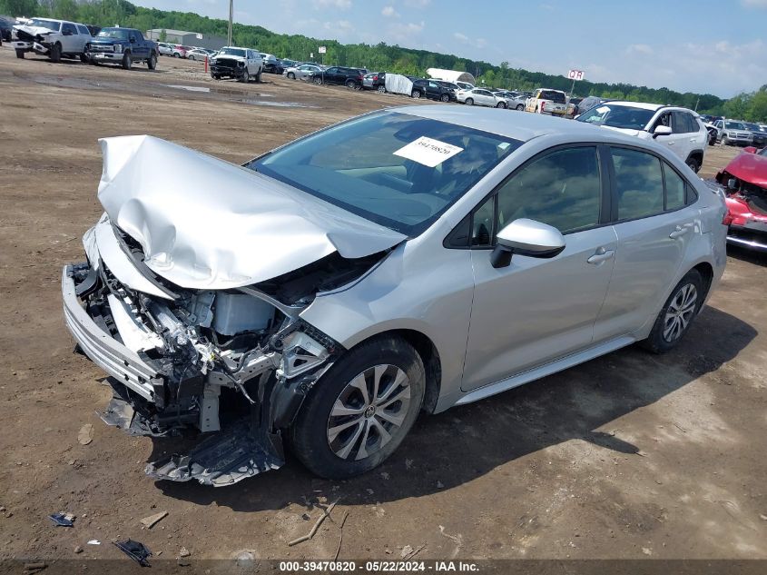 2022 TOYOTA COROLLA HYBRID LE - JTDEAMDEXN3001405