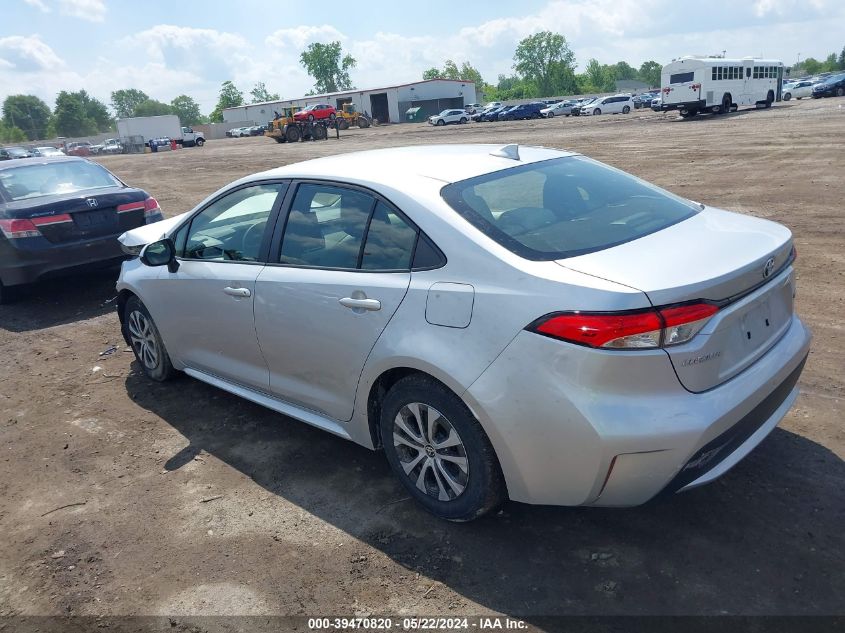 2022 Toyota Corolla Hybrid Le VIN: JTDEAMDEXN3001405 Lot: 39470820