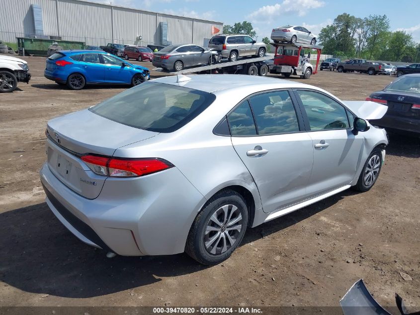 2022 Toyota Corolla Hybrid Le VIN: JTDEAMDEXN3001405 Lot: 39470820