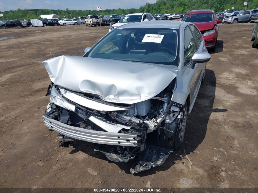 2022 TOYOTA COROLLA HYBRID LE - JTDEAMDEXN3001405