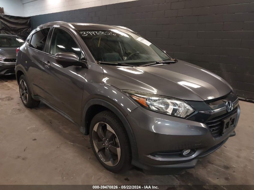 2018 Honda Hr-V Ex-L VIN: 3CZRU6H78JM722521 Lot: 39470826