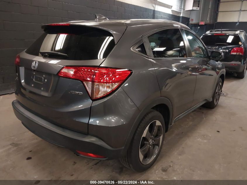 2018 Honda Hr-V Ex-L VIN: 3CZRU6H78JM722521 Lot: 39470826