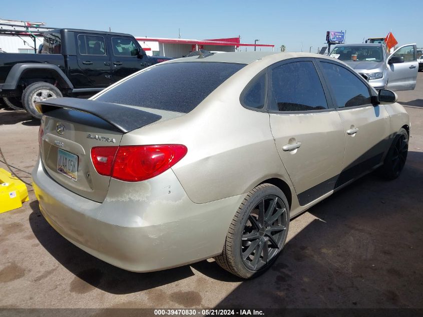 2009 Hyundai Elantra Gls VIN: KMHDU46D99U719319 Lot: 39470830