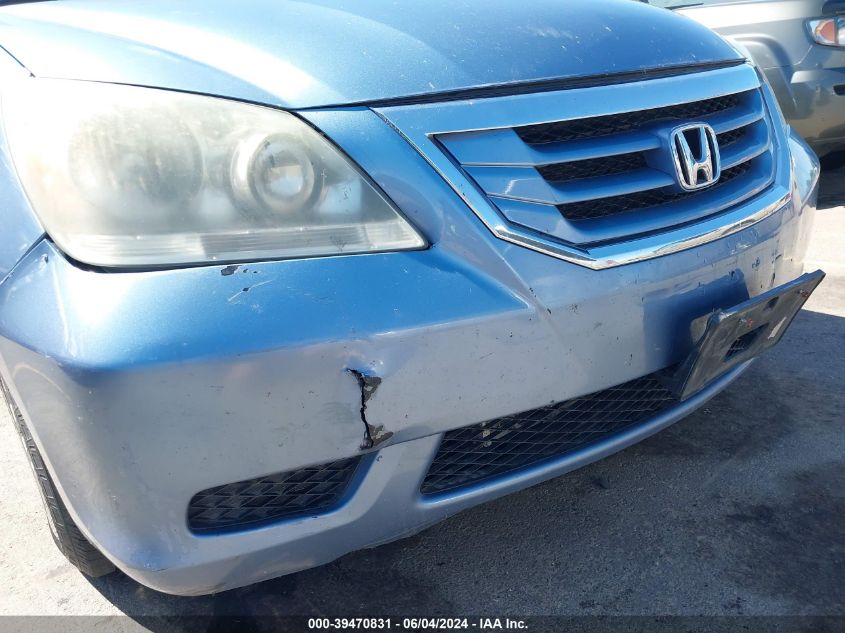 2010 Honda Odyssey Ex-L VIN: 5FNRL3H64AB078163 Lot: 39470831