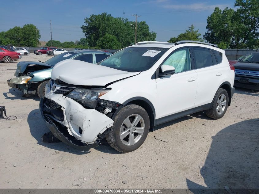 2013 Toyota Rav4 Xle VIN: 2T3RFREV5DW038534 Lot: 39470834