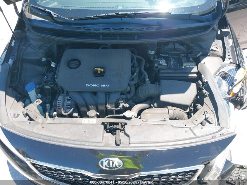 2018 Kia Forte Lx VIN: 3KPFL4A70JE200356 Lot: 39470841