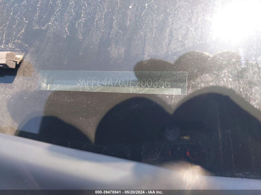 2018 Kia Forte Lx VIN: 3KPFL4A70JE200356 Lot: 39470841