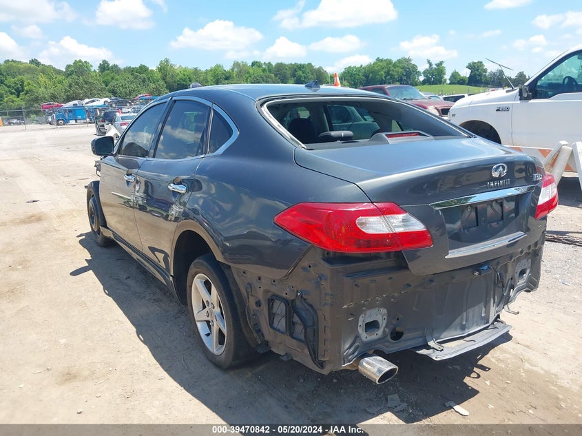 2011 Infiniti M37X VIN: JN1BY1AR7BM376844 Lot: 39470842