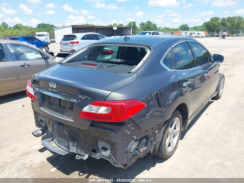 2011 Infiniti M37X VIN: JN1BY1AR7BM376844 Lot: 39470842