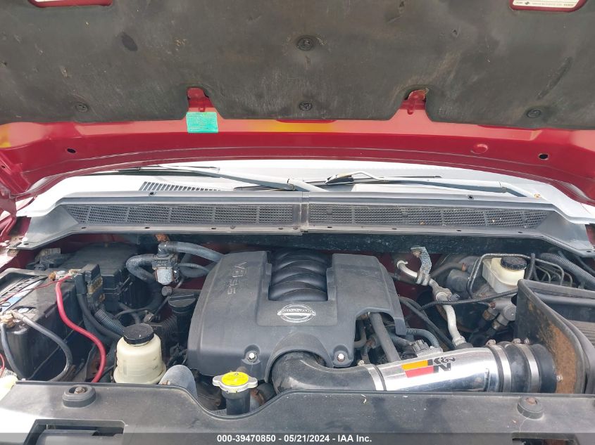 2005 Nissan Titan Le VIN: 1N6AA07B75N505114 Lot: 39470850