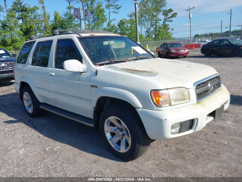 2004 Nissan Pathfinder Le/Se VIN: JN8DR09Y74W908629 Lot: 39470862