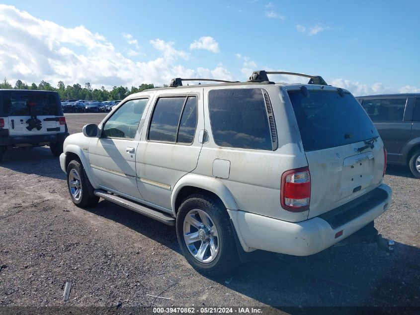 2004 Nissan Pathfinder Le/Se VIN: JN8DR09Y74W908629 Lot: 39470862