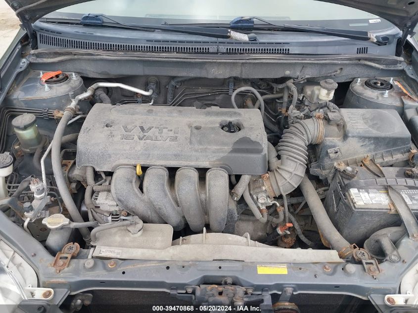 2008 Toyota Corolla Le VIN: 2T1BR30E38C909167 Lot: 39470868