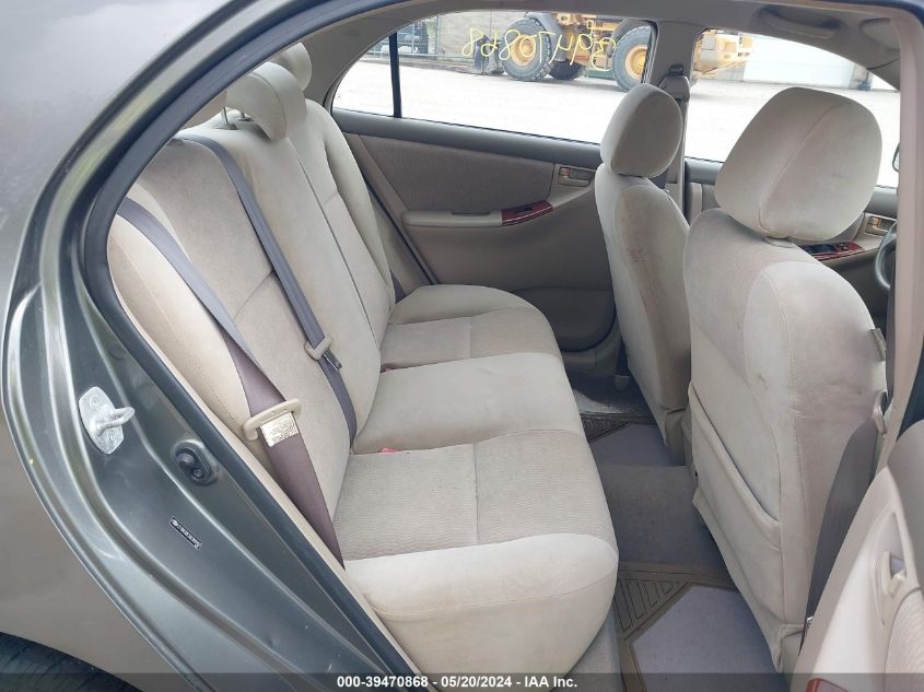 2008 Toyota Corolla Le VIN: 2T1BR30E38C909167 Lot: 39470868