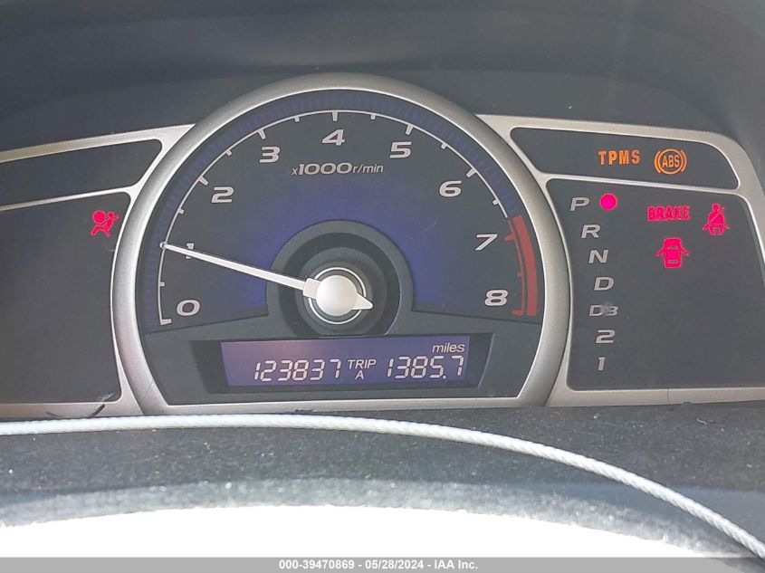 2009 Honda Civic Lx VIN: 2HGFA16539H364732 Lot: 39470869