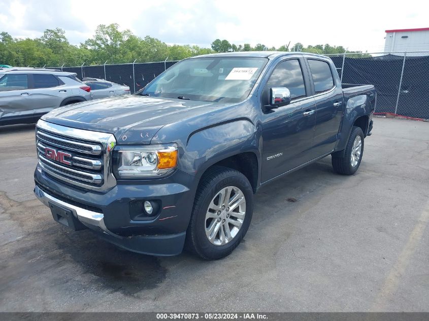 2016 GMC Canyon Slt VIN: 1GTG6DE30G1162657 Lot: 39470873