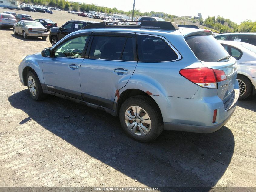 2011 Subaru Outback 2.5I VIN: 4S4BRBAC2B3389885 Lot: 39470874