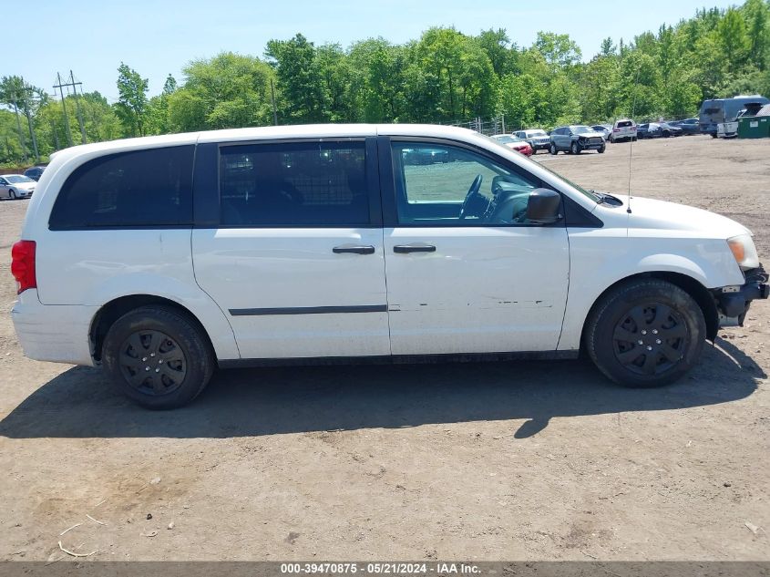 2011 Dodge Grand Caravan C/V VIN: 2D4JN1AG8BR771888 Lot: 39470875