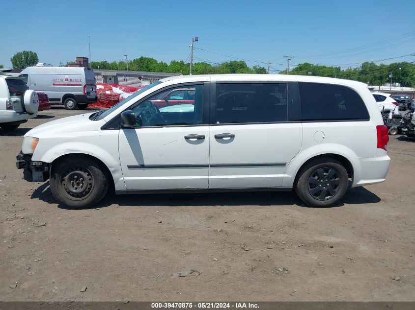 2011 Dodge Grand Caravan C/V VIN: 2D4JN1AG8BR771888 Lot: 39470875