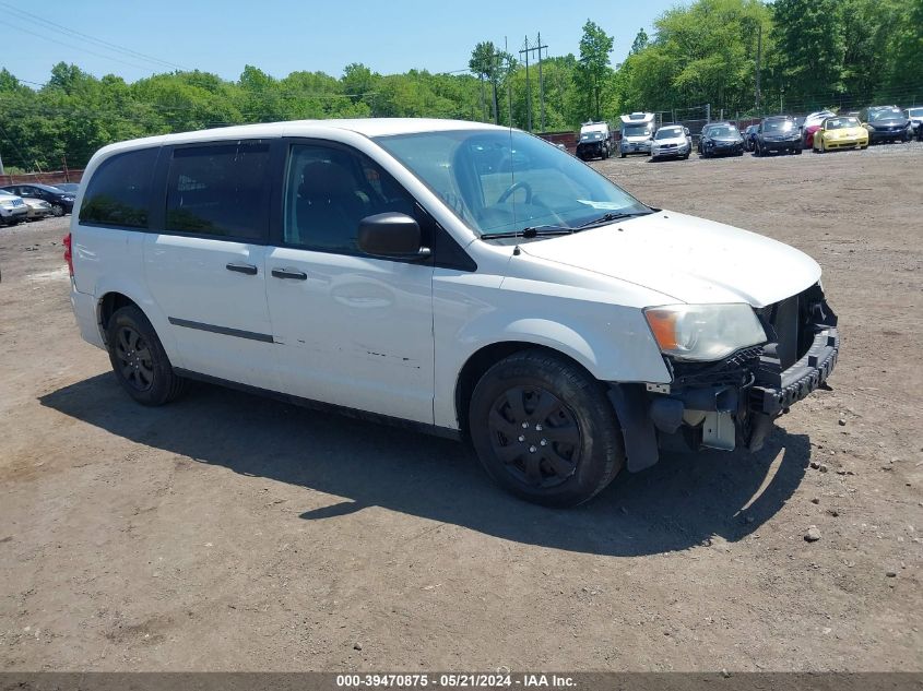 2011 Dodge Grand Caravan C/V VIN: 2D4JN1AG8BR771888 Lot: 39470875