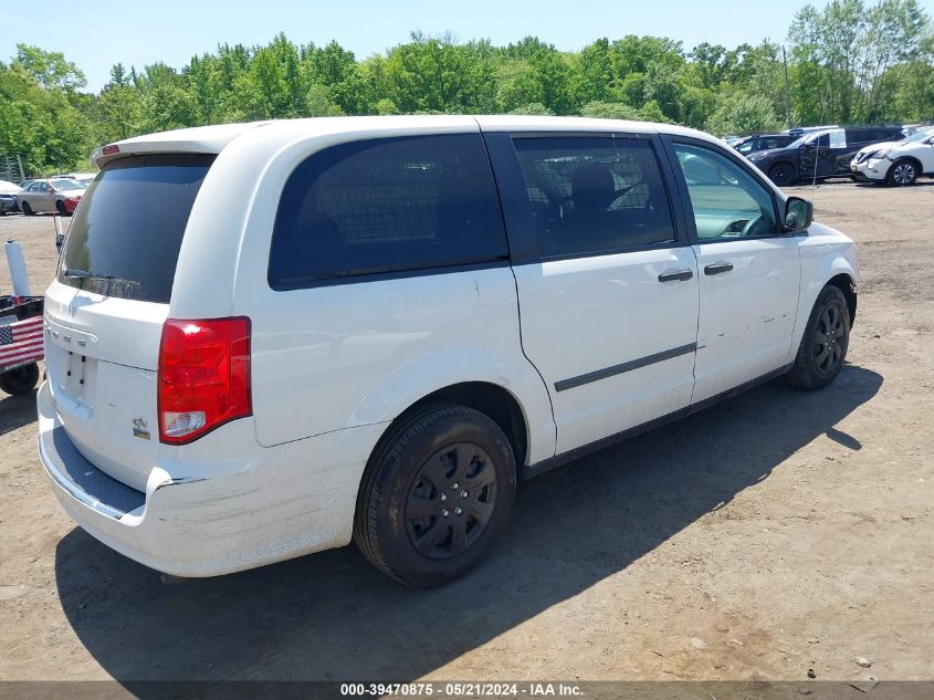 2011 Dodge Grand Caravan C/V VIN: 2D4JN1AG8BR771888 Lot: 39470875