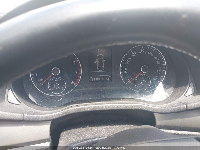 2015 VOLKSWAGEN PASSAT 1.8T SE - 1VWBT7A3XFC025672