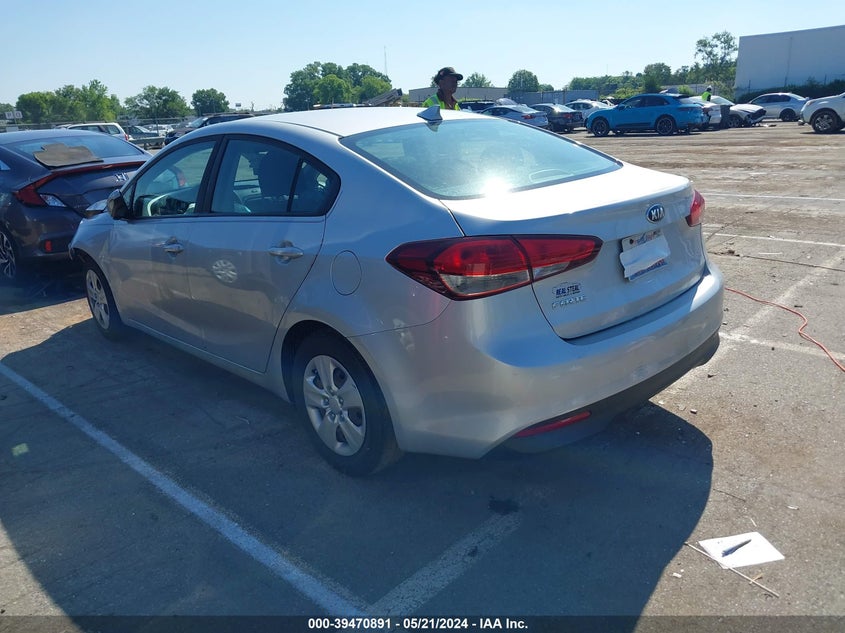 2017 KIA FORTE LX - 3KPFK4A71HE104782