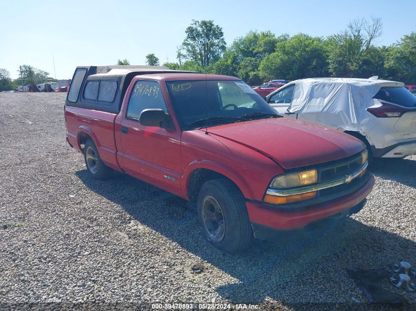 2003 Chevrolet S Truck S10 VIN: 1GCCS14H938161255 Lot: 39470893