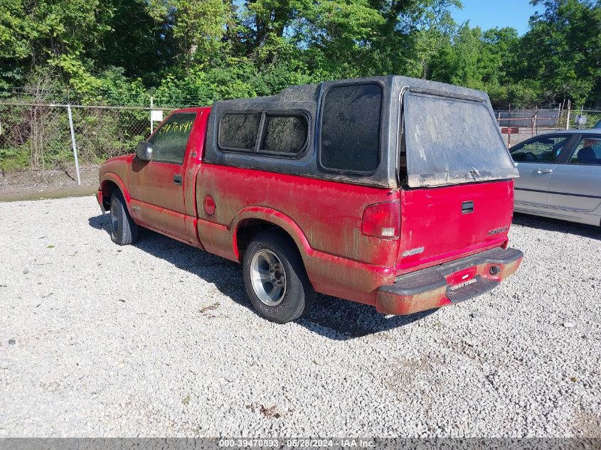 2003 Chevrolet S Truck S10 VIN: 1GCCS14H938161255 Lot: 39470893