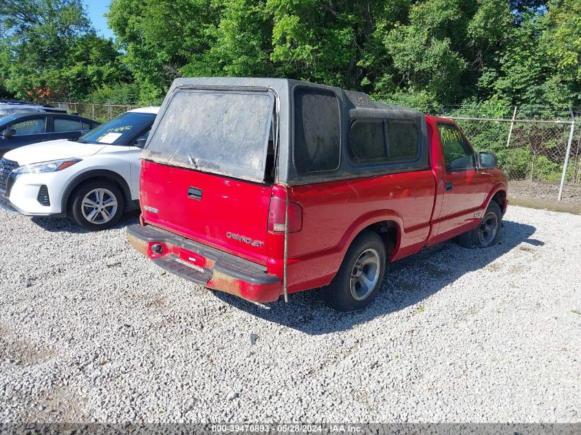 2003 Chevrolet S Truck S10 VIN: 1GCCS14H938161255 Lot: 39470893