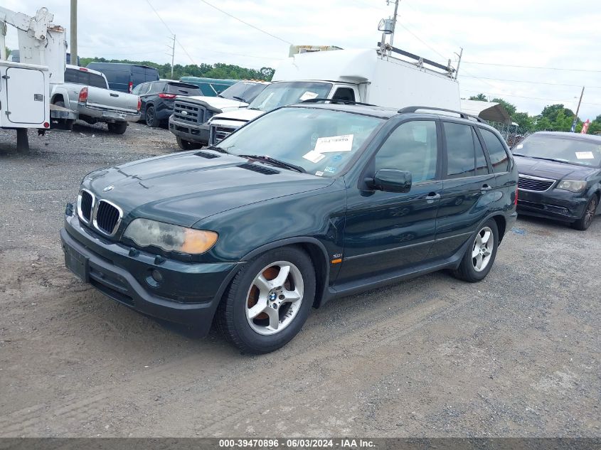 2003 BMW X5 3.0I VIN: 5UXFA53553LV99068 Lot: 39470896