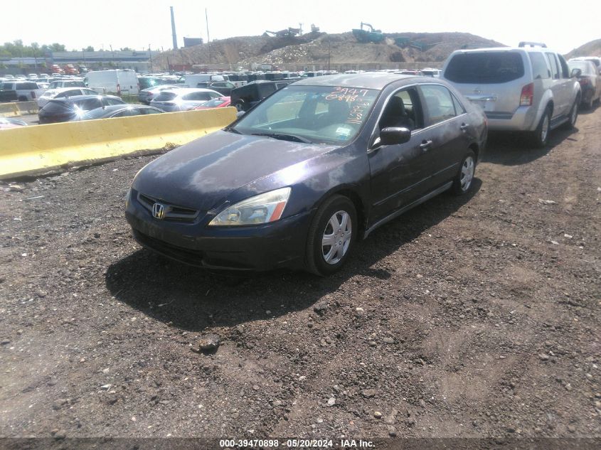 2005 Honda Accord 2.4 Lx VIN: 1HGCM56475A134256 Lot: 39470898