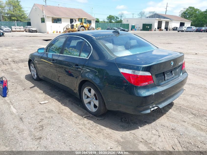 2006 BMW 525Xi VIN: WBANF33516CS37517 Lot: 39470919