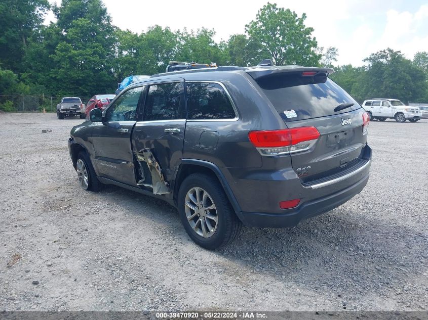 2015 Jeep Grand Cherokee Limited VIN: 1C4RJFBG6FC747675 Lot: 39470920