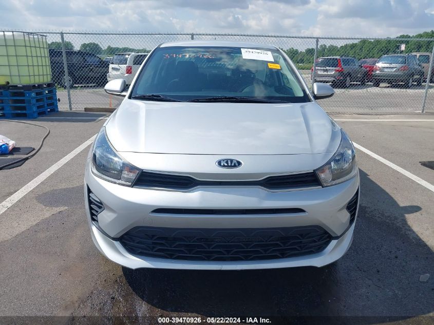 2021 Kia Rio S VIN: 3KPA24AD0ME386519 Lot: 39470926