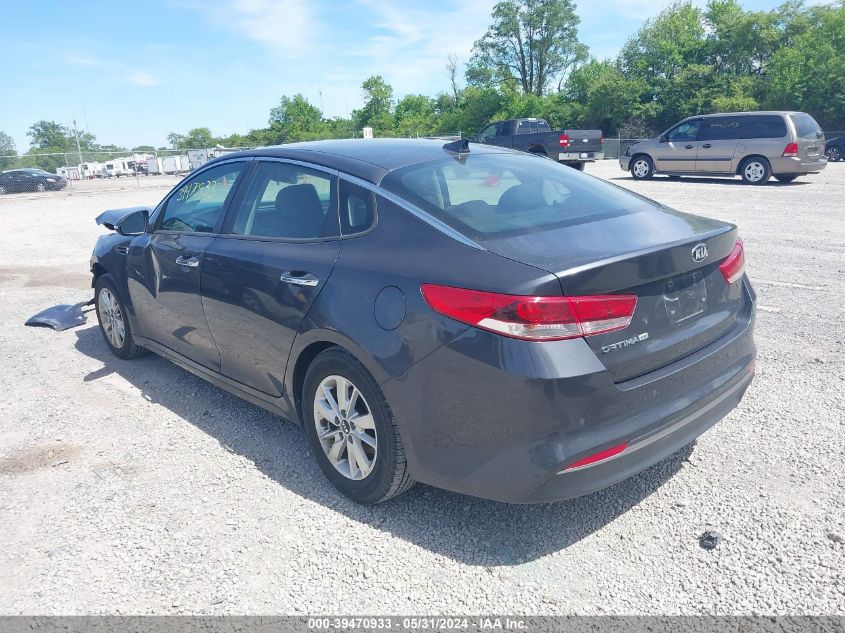 2018 Kia Optima Lx VIN: KNAGT4L35J5218052 Lot: 39470933