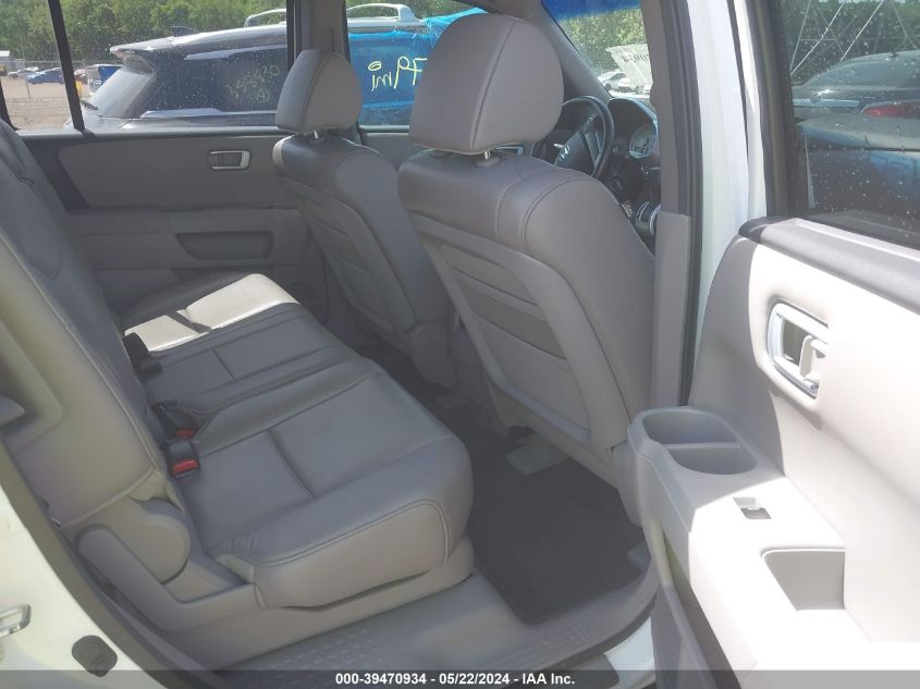 2011 Honda Pilot Ex-L VIN: 5FNYF4H51BB104767 Lot: 39470934